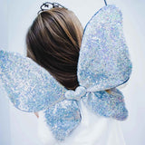 Mimi & Lula Sparkle Sequin Wings Silver