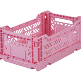 AyKasa Folding Crate Mini Baby Pink