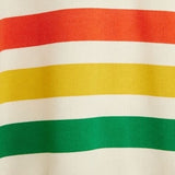 Mini Rodini Bear Stripe Sweatpants Off-White