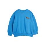 Mini Rodini Dog Emb Sweatshirt Blue