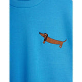Mini Rodini Dog Emb Sweatshirt Blue
