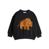 Mini Rodini Mammoth Chenille Sweatshirt Black