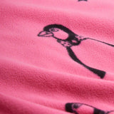 Mini Rodini Penguin Fleece Trousers Pink
