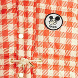 Mini Rodini Ritzrartz Patch Gingham AO Heavy Puffer Red