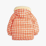 Mini Rodini Ritzrartz Patch Gingham AO Heavy Puffer Red