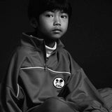 Mini Rodini Ritzratz Patch Half Zip Sweatshirt Blue