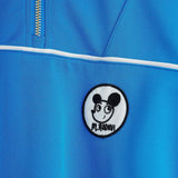 Mini Rodini Ritzratz Patch Half Zip Sweatshirt Blue