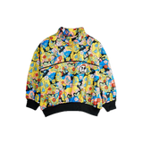 Mini Rodini Ritzratz Patch Half Zip Sweatshirt Multi