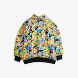 Mini Rodini Ritzratz Patch Half Zip Sweatshirt Multi