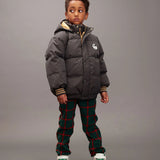 Mini Rodini Ritzratz Patch Puffer Black