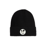 Mini Rodini Ritzratz Patch Wool Blend Beanie Black