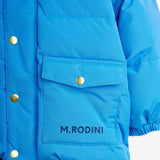 Mini Rodini Solid Heavy Puffer Blue