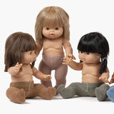 Minikane Lot de 2 Collants Doux Agneau Lurex/Kiwi Doré Lurex