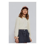 Mipounet Andrea Denim Skirt Grey