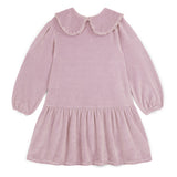 Mipounet Aurora Velvet Dress Mauve
