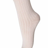 MP Denmark Cotton Rib Socks Rose Dust