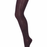 MP Denmark Glitter Tights Dark Purple