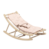Oliver Furniture Wood Baby & Toddler Rocker, Oak/Rose