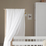 Oliver Furniture Wood Mini+ Cot Bed Canopy, White