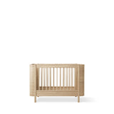 Oliver Furniture Wood Mini+ Cot Bed incl. Junior Kit White/Oak