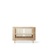 Oliver Furniture Wood Mini+ Cot Bed, Oak