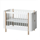 Oliver Furniture Wood Mini + Cot Bed White Oak
