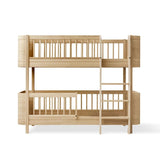 Oliver Furniture Wood Mini+ Low Bunk Bed, Oak