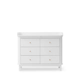 Oliver Furniture Wood Nursery 6 Drawers White
