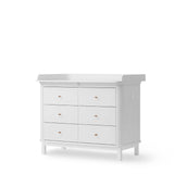 Oliver Furniture Wood Nursery 6 Drawers White