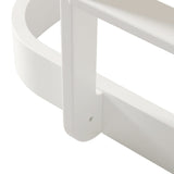 Oliver Furniture Wood Original Low Loft Bed, White