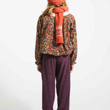 Piupiuchick Peter Pan Collar Blouse Multicolor Flowers