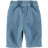 Piupiuchick Baby Trousers Washed Navy Denim