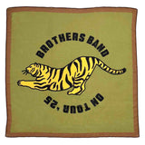 Piupiuchick Chiffon  Bandana | Olive Green w/ Tiger Print