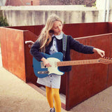 Piupiuchick Peter Pan Collar Blouse Light Blue Soft Denim