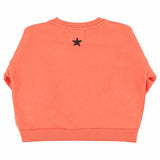 Piupiuchick Sweatshirt Orange w/ "Music" Print