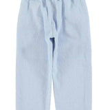 Piupiuchick Trousers Light Blue Soft Denim