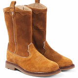 Pom d'Api Boots Sister West Velours Oily Caramel