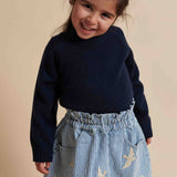 Copenhagen Colors Pull Over Turtle Neck Navy