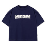Repose Boxy T-Shirt Cosmic Navy