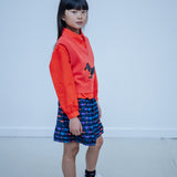 Repose Knit V Neck Spencer Radiant Red