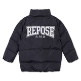 Repose Puffer Coat Graphite Night
