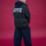 Repose Puffer Coat Graphite Night