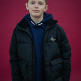 Repose Puffer Coat Graphite Night