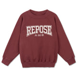 Repose Raglan Sweater Royal Burgundy