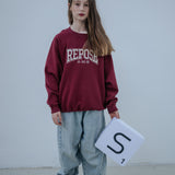 Repose Raglan Sweater Royal Burgundy