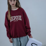 Repose Raglan Sweater Royal Burgundy