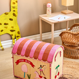 Rice Raffia Basket Fun Fair Large