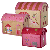 Rice Raffia Basket Fun Fair Large