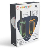 Kidywolf | Kidytalk Walkie Talkie Green Orange