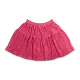 Petit Blush Towel Ruffle Skirt LOVE AOP